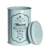 Metal Tea Jar - Green, 900 Ml