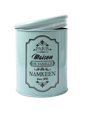 Metal Namkeen Jar - Green, 1700 Ml - MARKET99