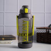 Sports Plastic Drinking Big Capacity Straw Type Bottle - 1600Ml