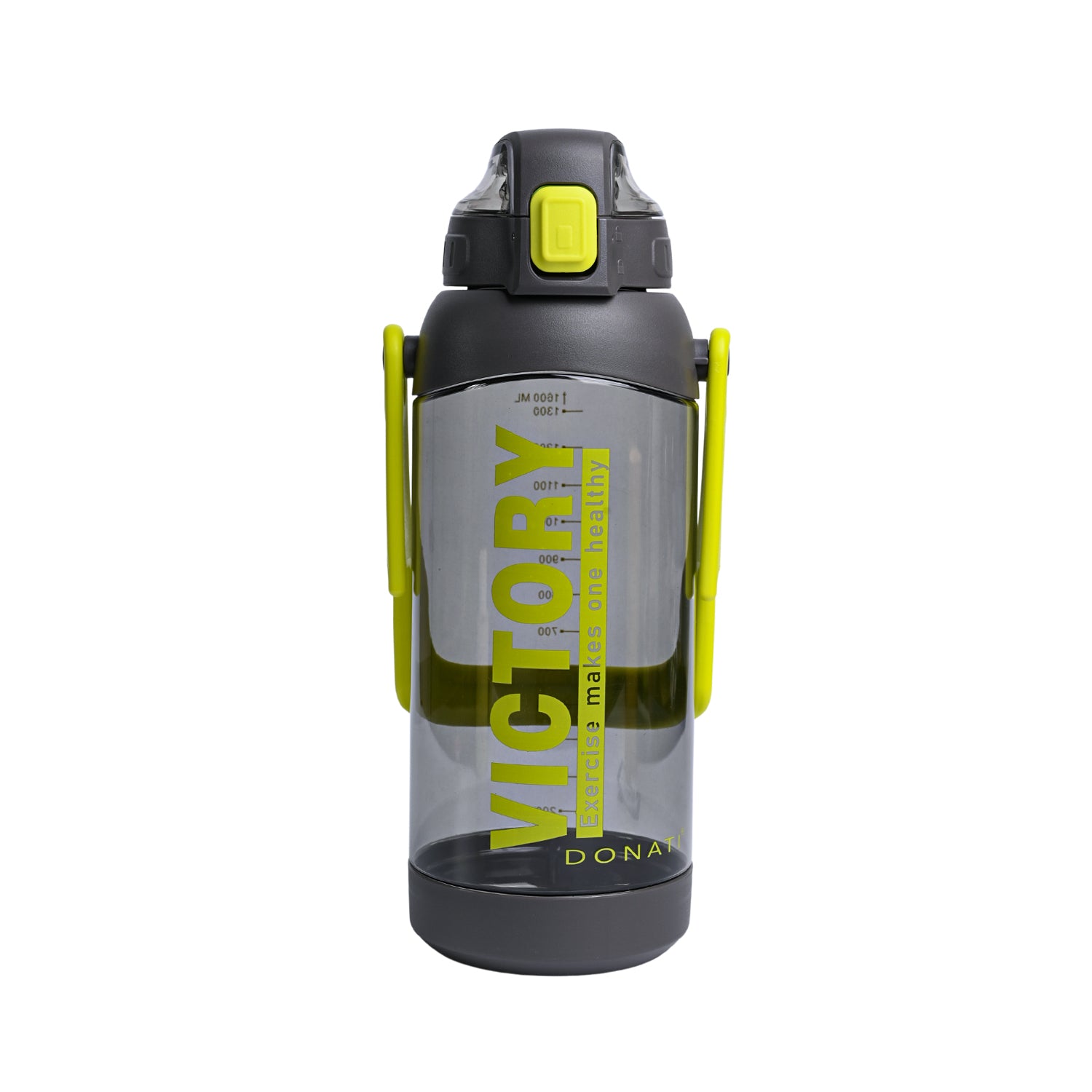 Sports Plastic Drinking Big Capacity Straw Type Bottle - 1600Ml