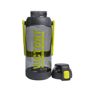 Sports Plastic Drinking Big Capacity Straw Type Bottle - 1600Ml
