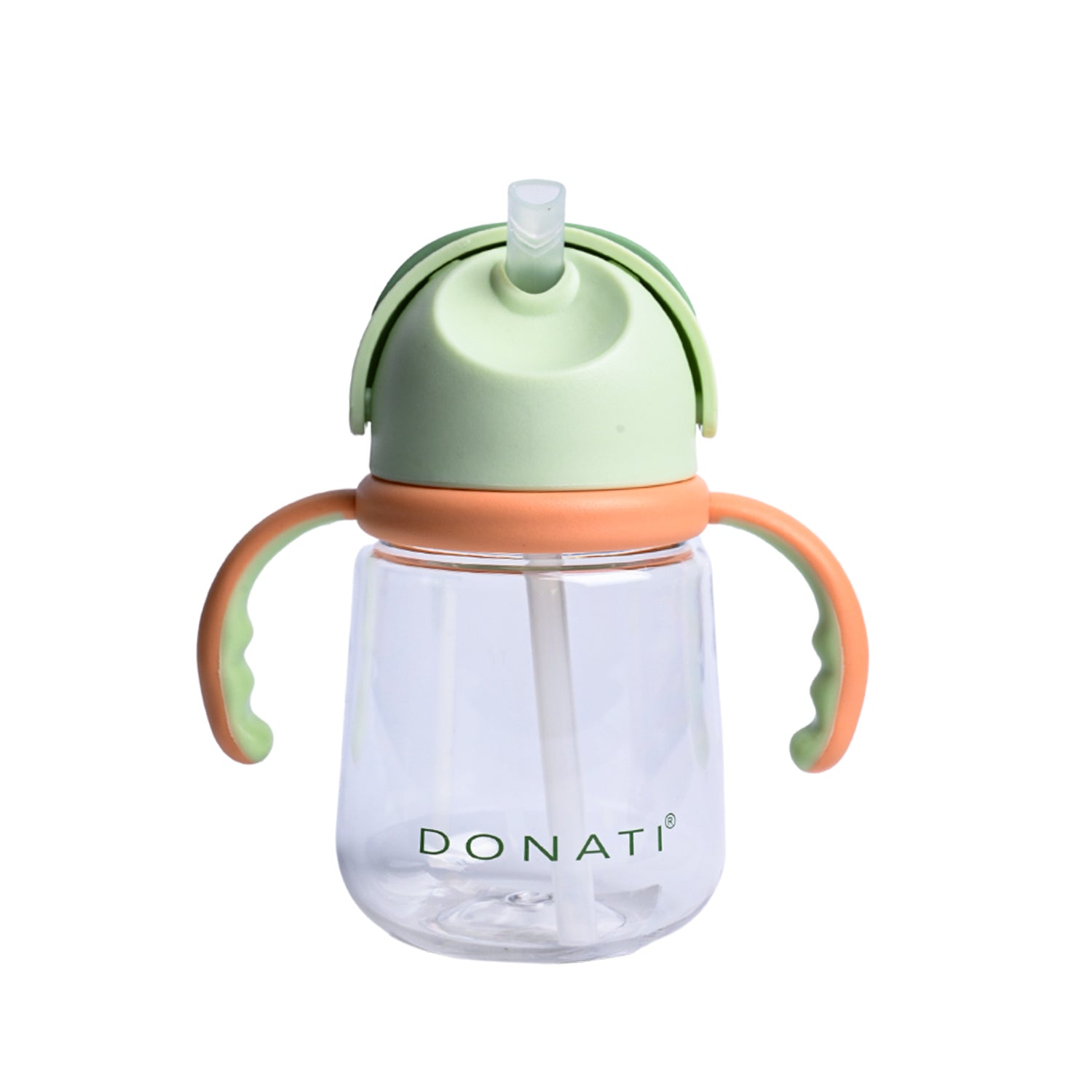 Baby Sipper Cup With Straw And Handle For Kids Light Green