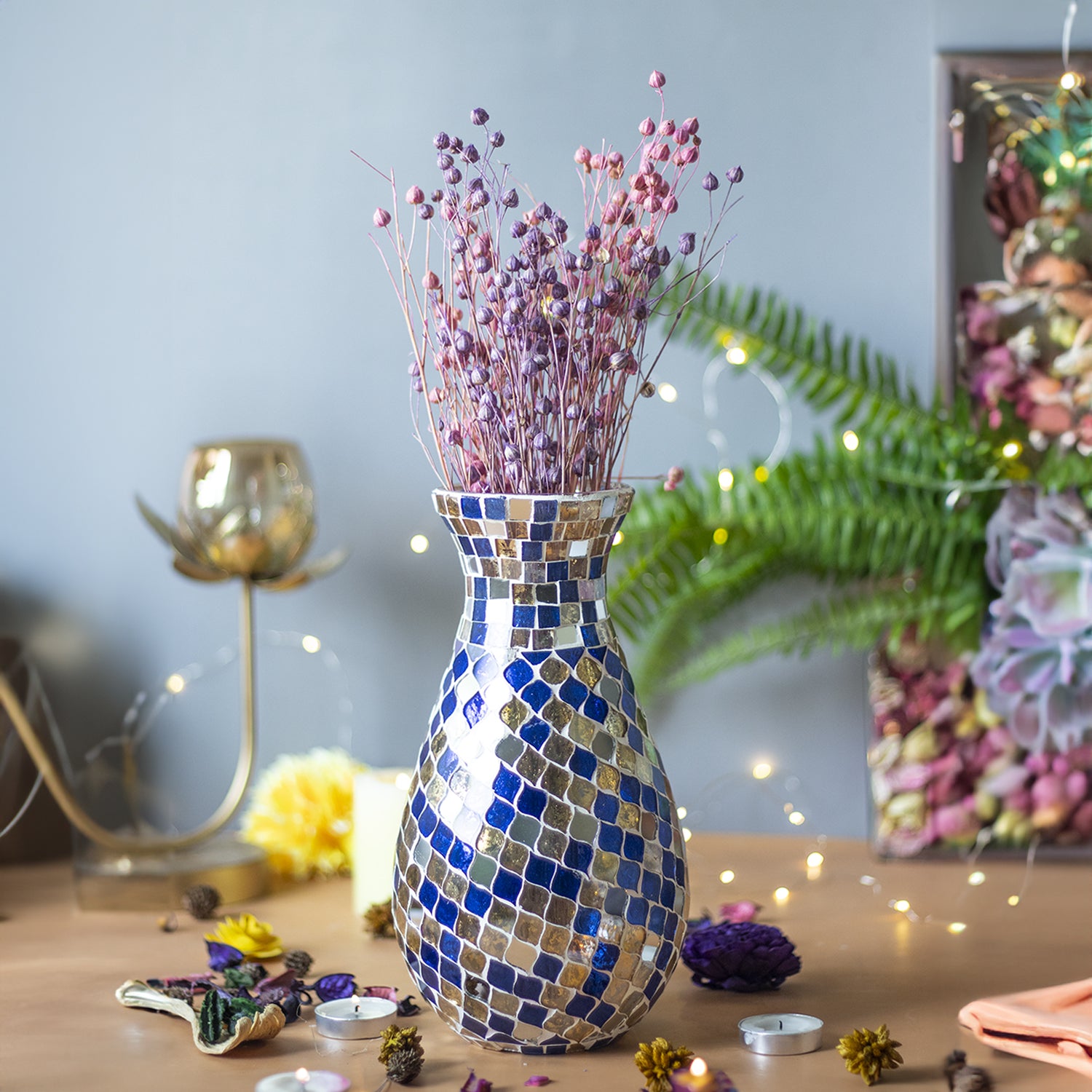 VON CASA Mosaic Vase