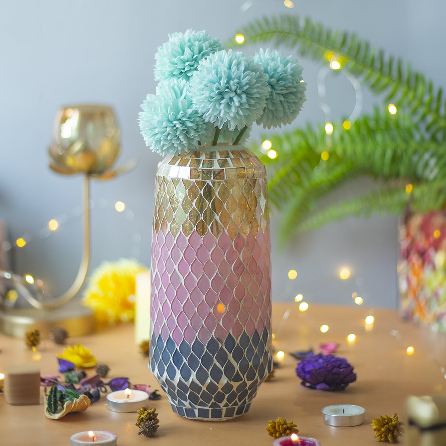 VON CASA Mosaic Vase