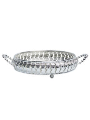 Silver Decorative Basket - MARKET99