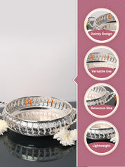 Silver Decorative Basket