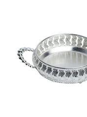 Silver Decorative Basket - MARKET99