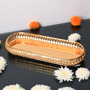 Golden Decorative Tray