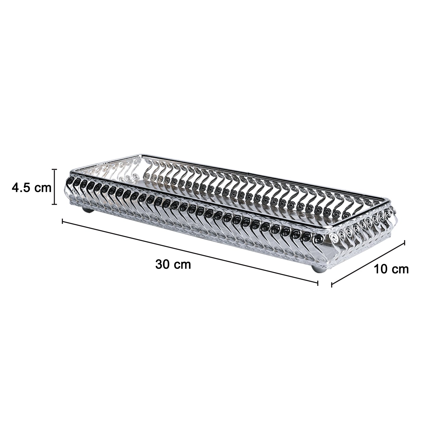 Silver Decorative Tray