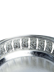 Silver Decorative Basket - MARKET99