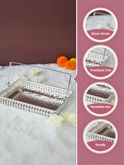 Silver  Decorative Basket