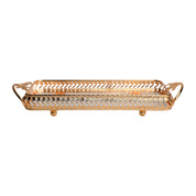 Golden Decorative Tray