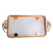 Golden Decorative Tray