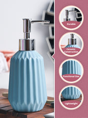 Ribbed Pattern Soap Dispenser