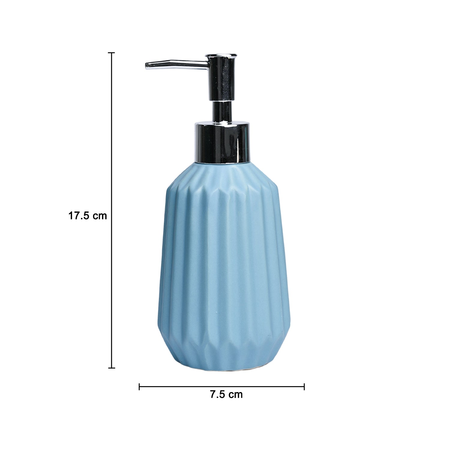 Ribbed Pattern Soap Dispenser