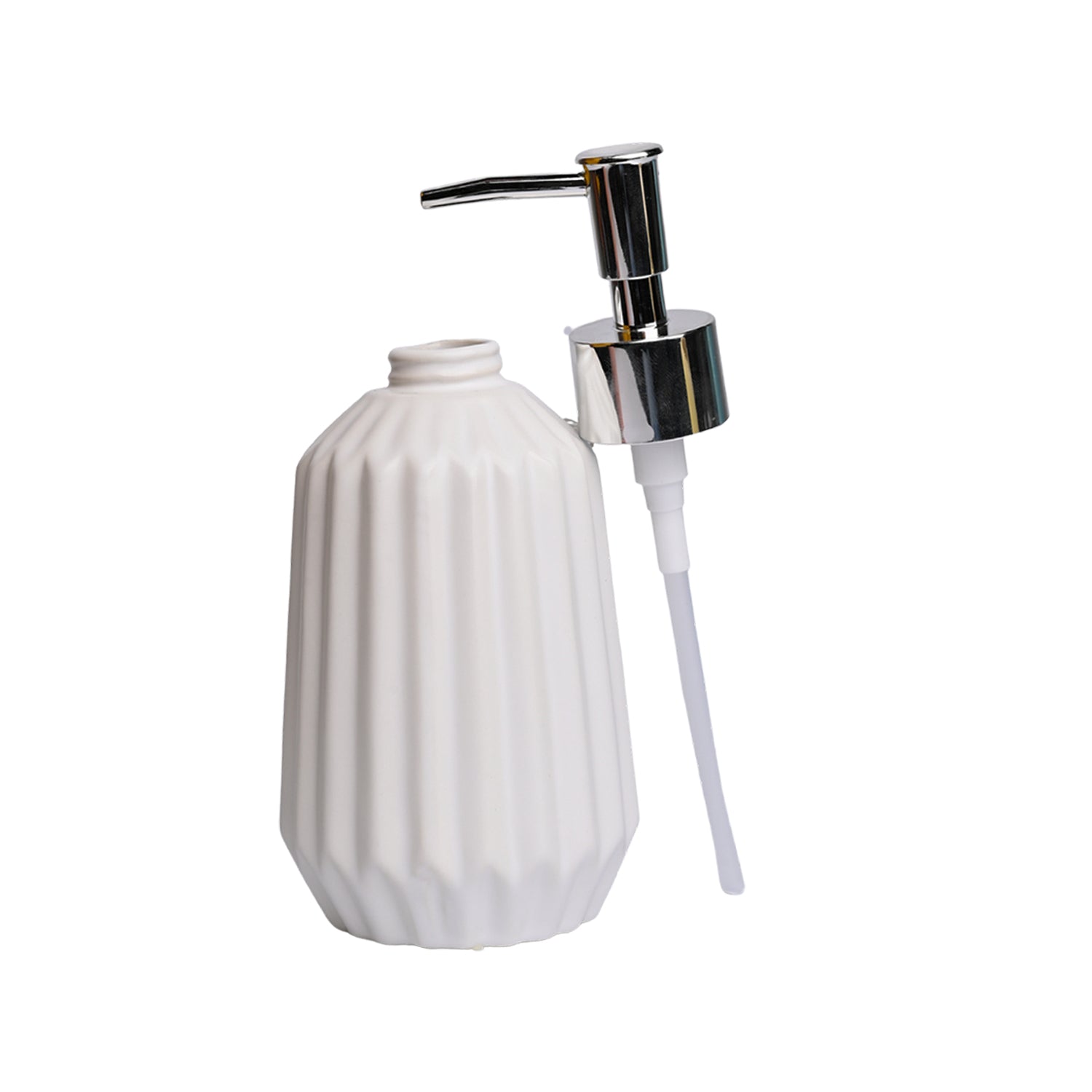 Ribbed Pattern Soap Dispenser