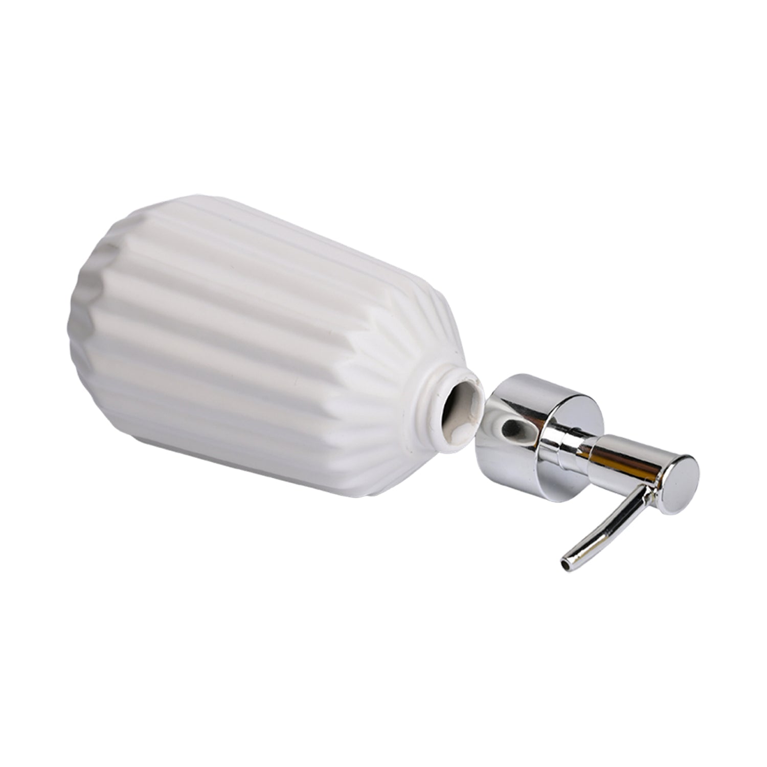 Ribbed Pattern Soap Dispenser