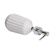 Ribbed Pattern Soap Dispenser