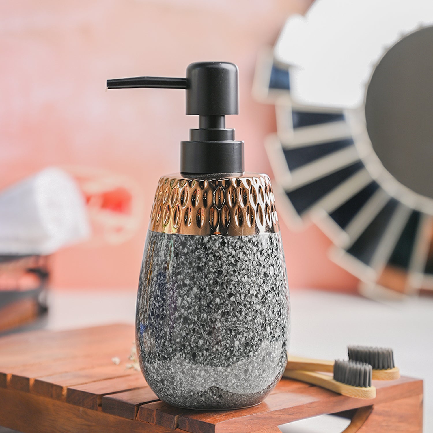 Marble Style Soap Dispenser