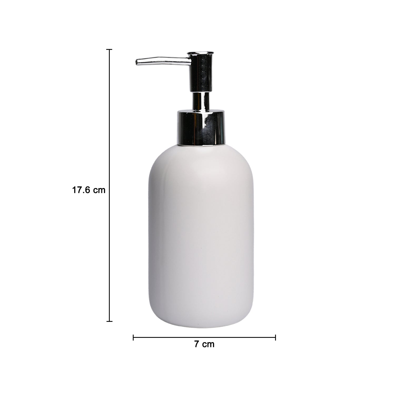 White  Soap Dispenser