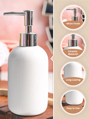 White  Soap Dispenser