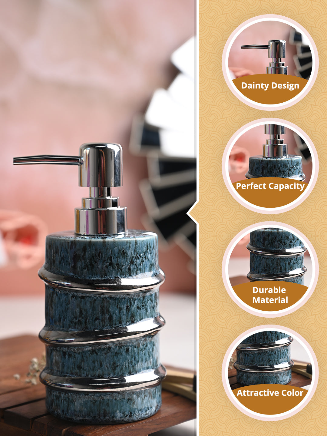 Spiral Style Soap Dispenser