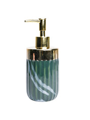 Golden + Ribbed Soap Dispenser - MARKET99