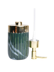 Golden + Ribbed Soap Dispenser - MARKET99