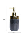 Golden + Ribbed Soap Dispenser - MARKET99