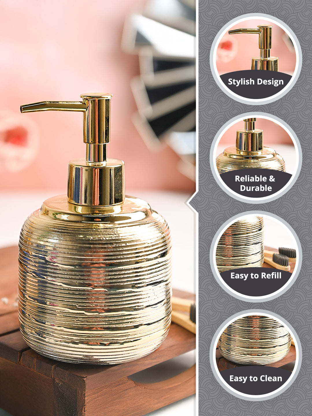 Spiral Soap Dispenser