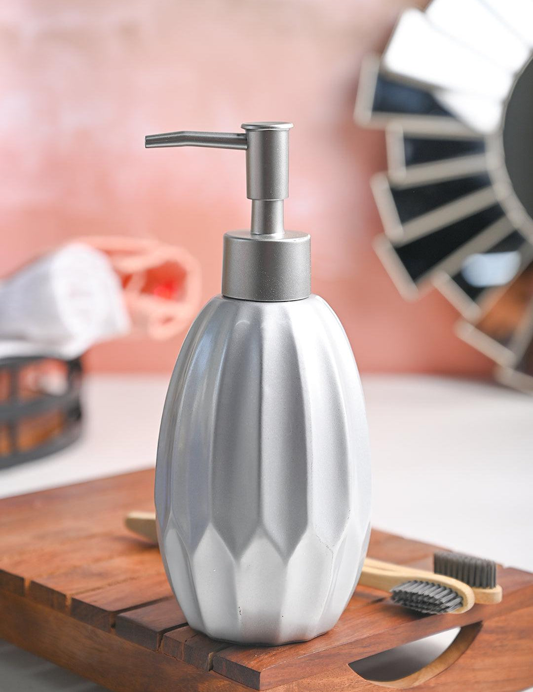 Silver Soap Dispenser - MARKET99