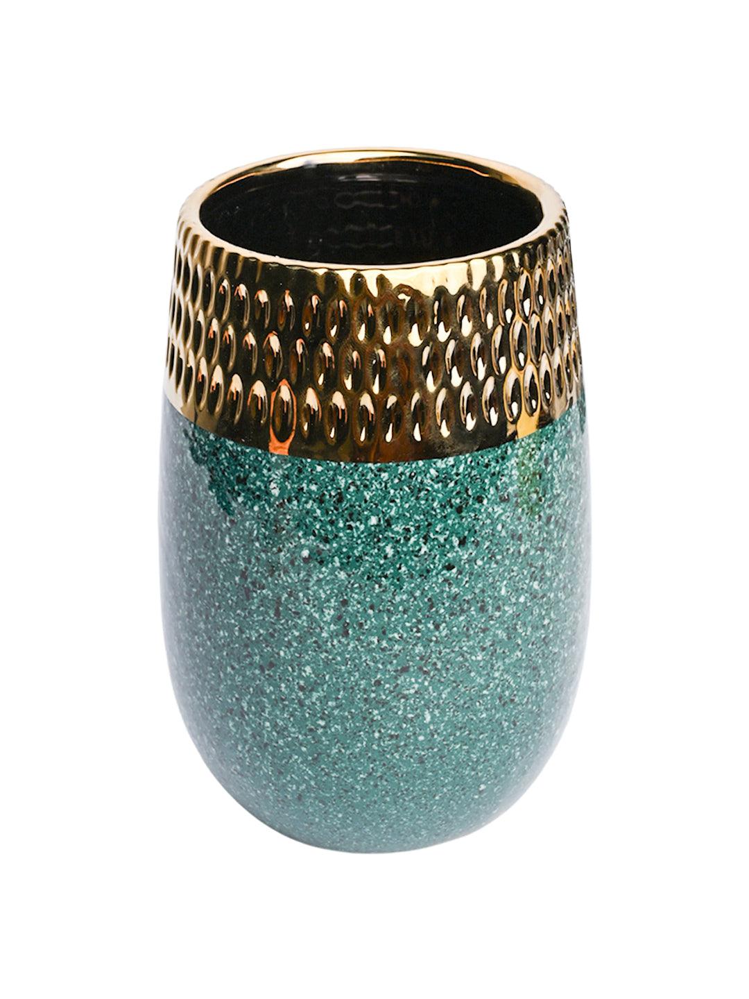 Golden Edge + Ceramic Vase - MARKET99