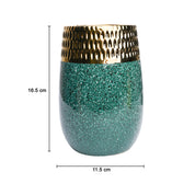 Golden Edge + Ceramic Vase