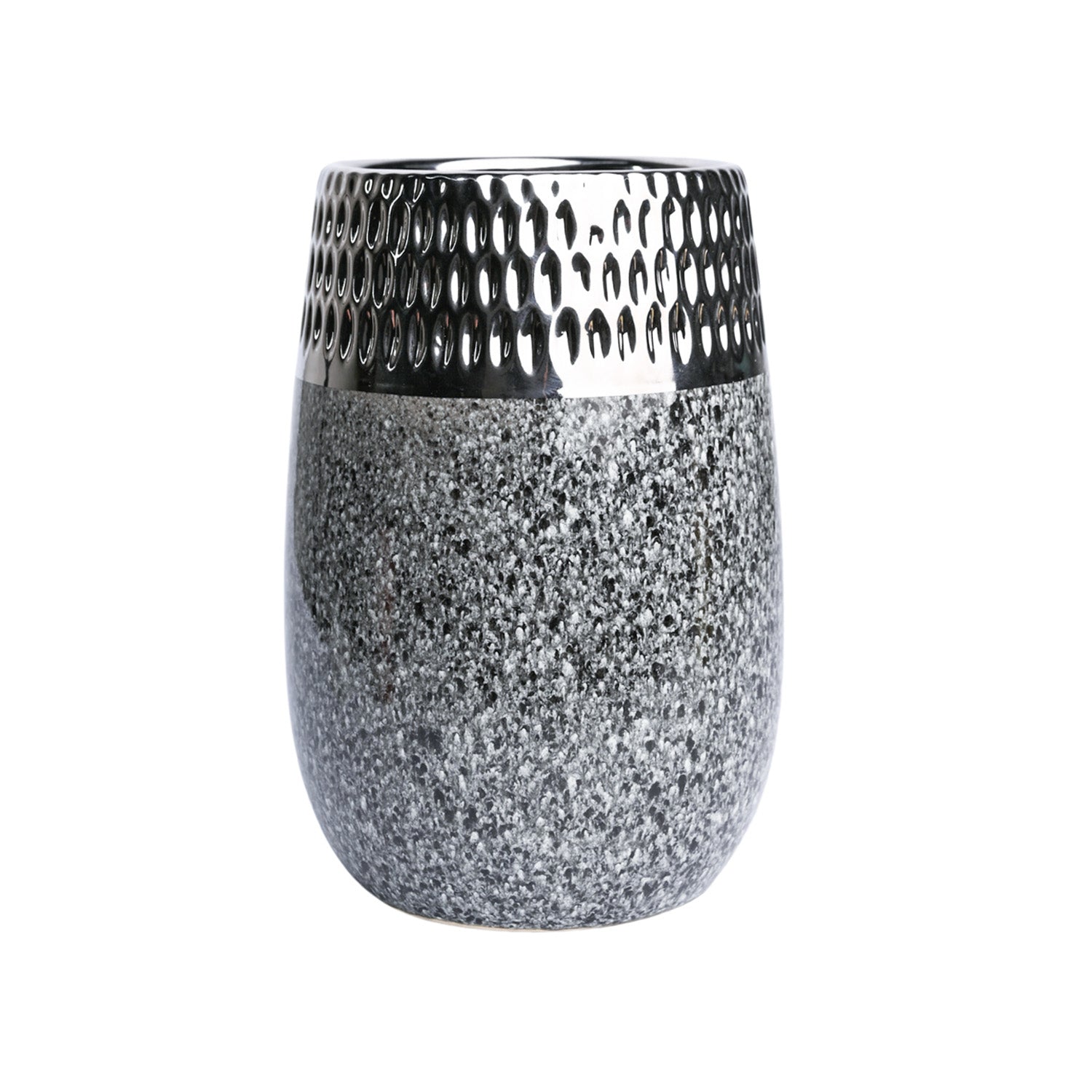 Golden Edge + Ceramic Vase