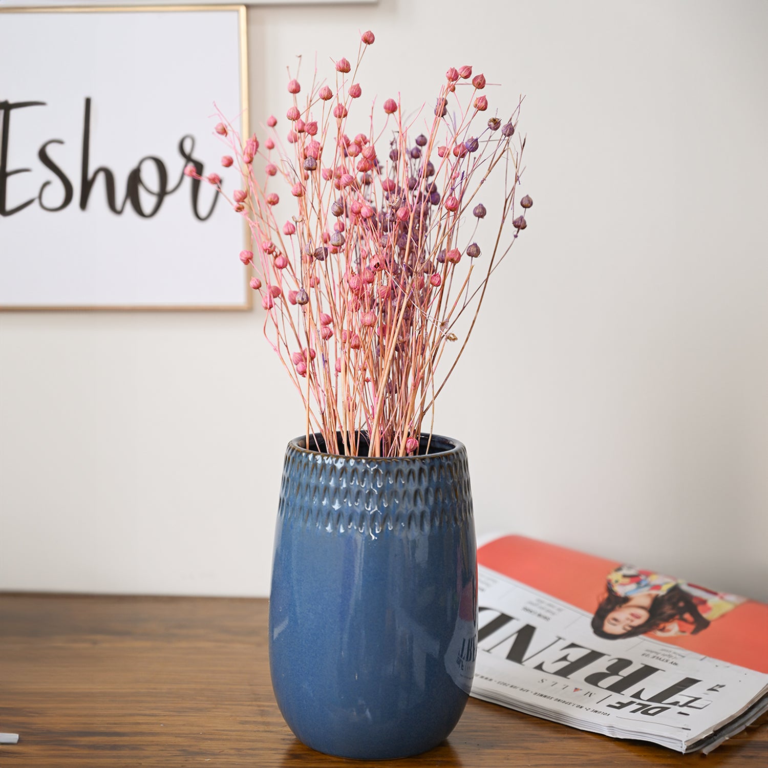 Embossed Vase