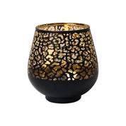 Black + Golden T-Lite Holders