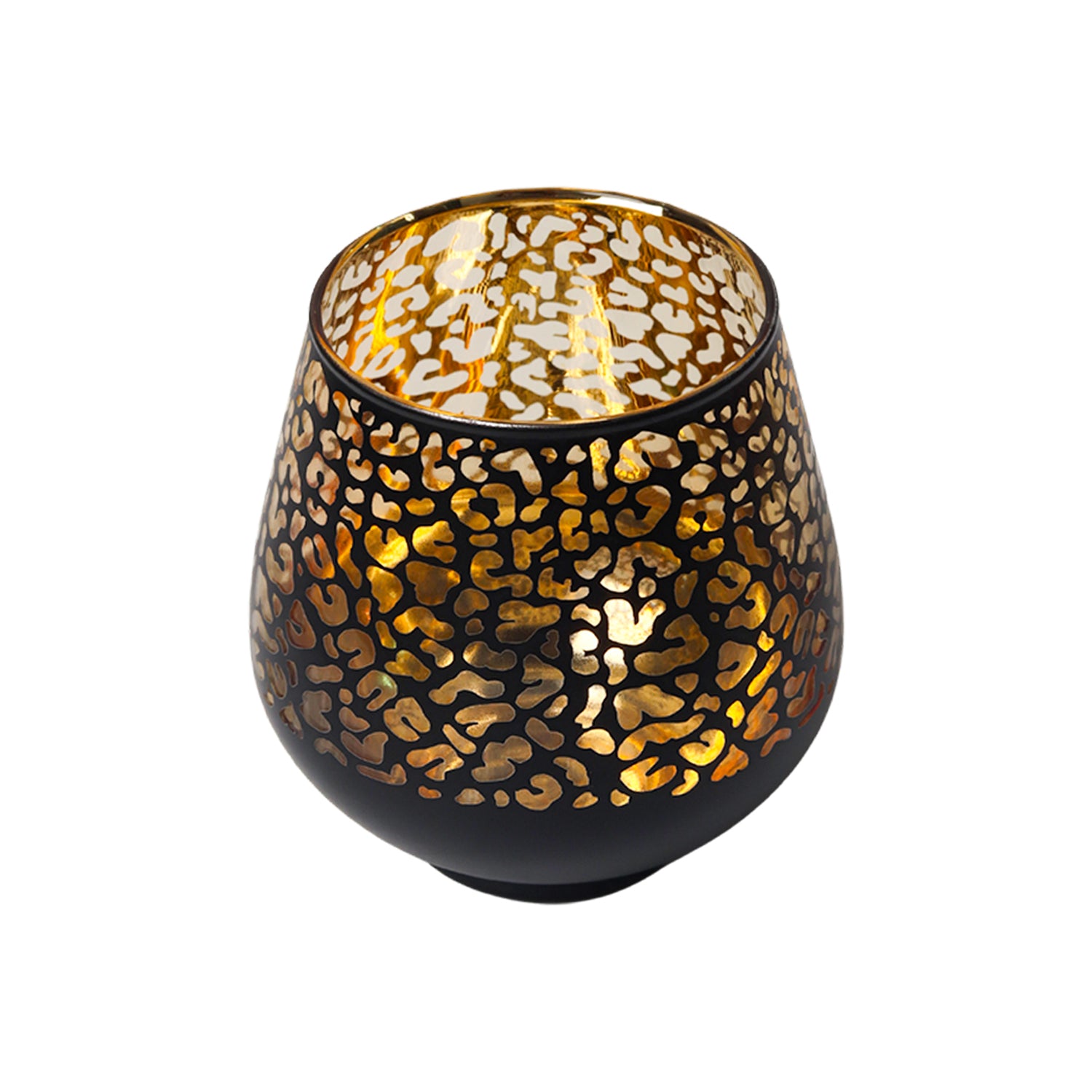 Black + Golden T-Lite Holders