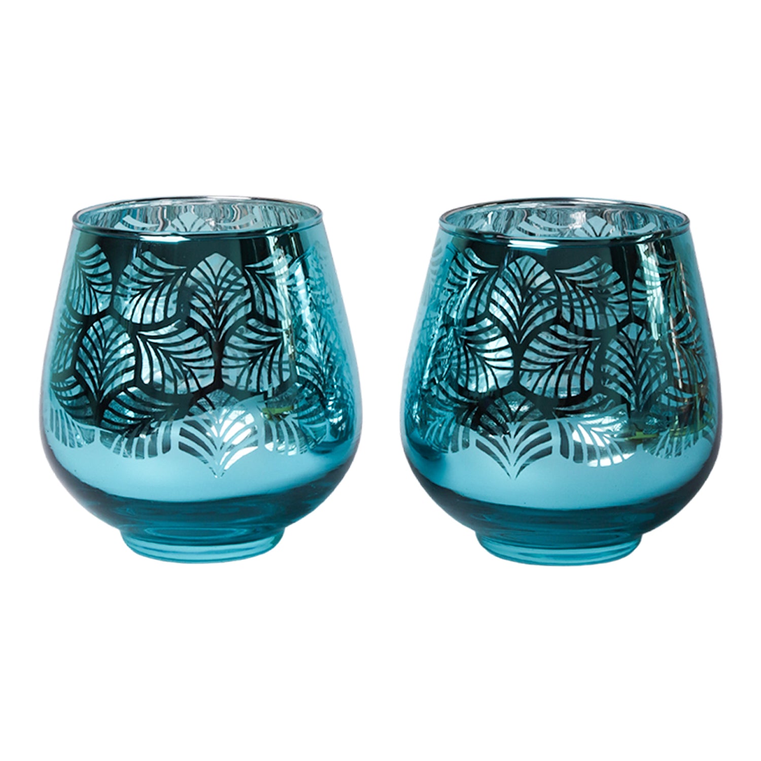 Aqua Blue T-Lite Holders