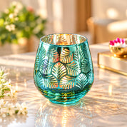 Aqua Blue T-Lite Holders
