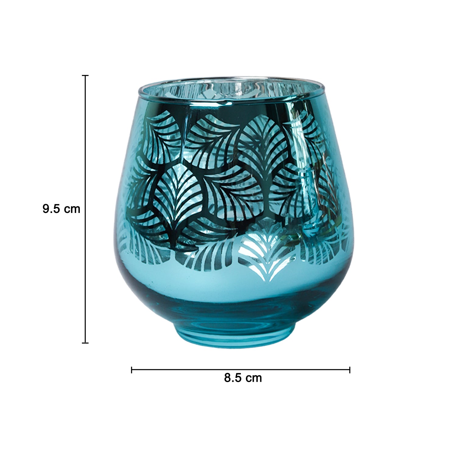 Aqua Blue T-Lite Holders