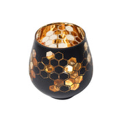 Black + Golden T-Lite Holders