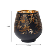 Black + Golden T-Lite Holders