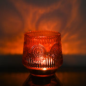 Light Red T-Lite Holders