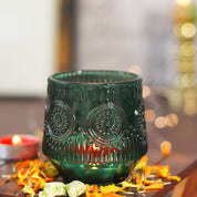 Green T-Lite Holders