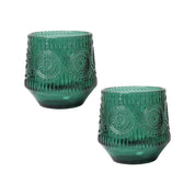 Green T-Lite Holders
