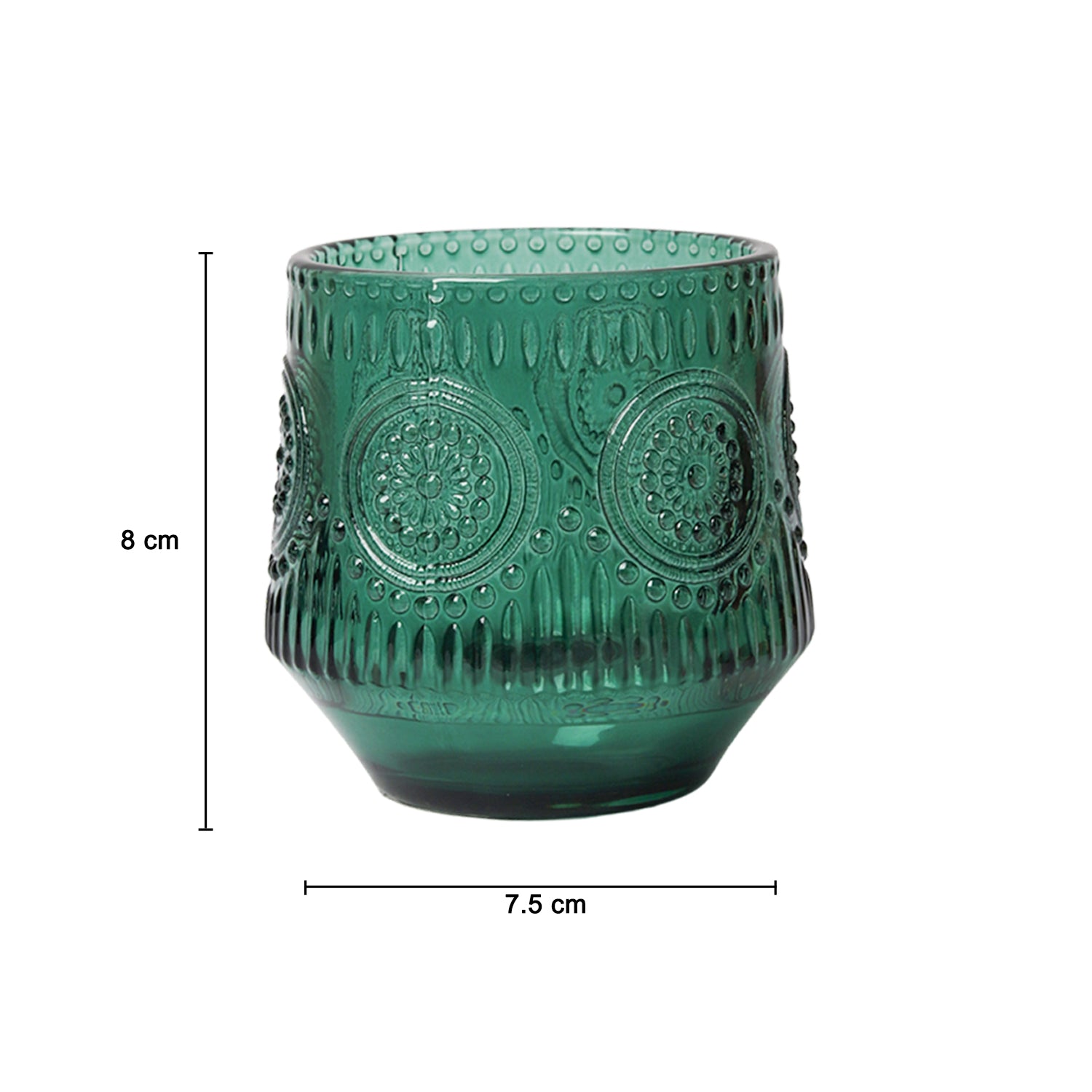 Green T-Lite Holders