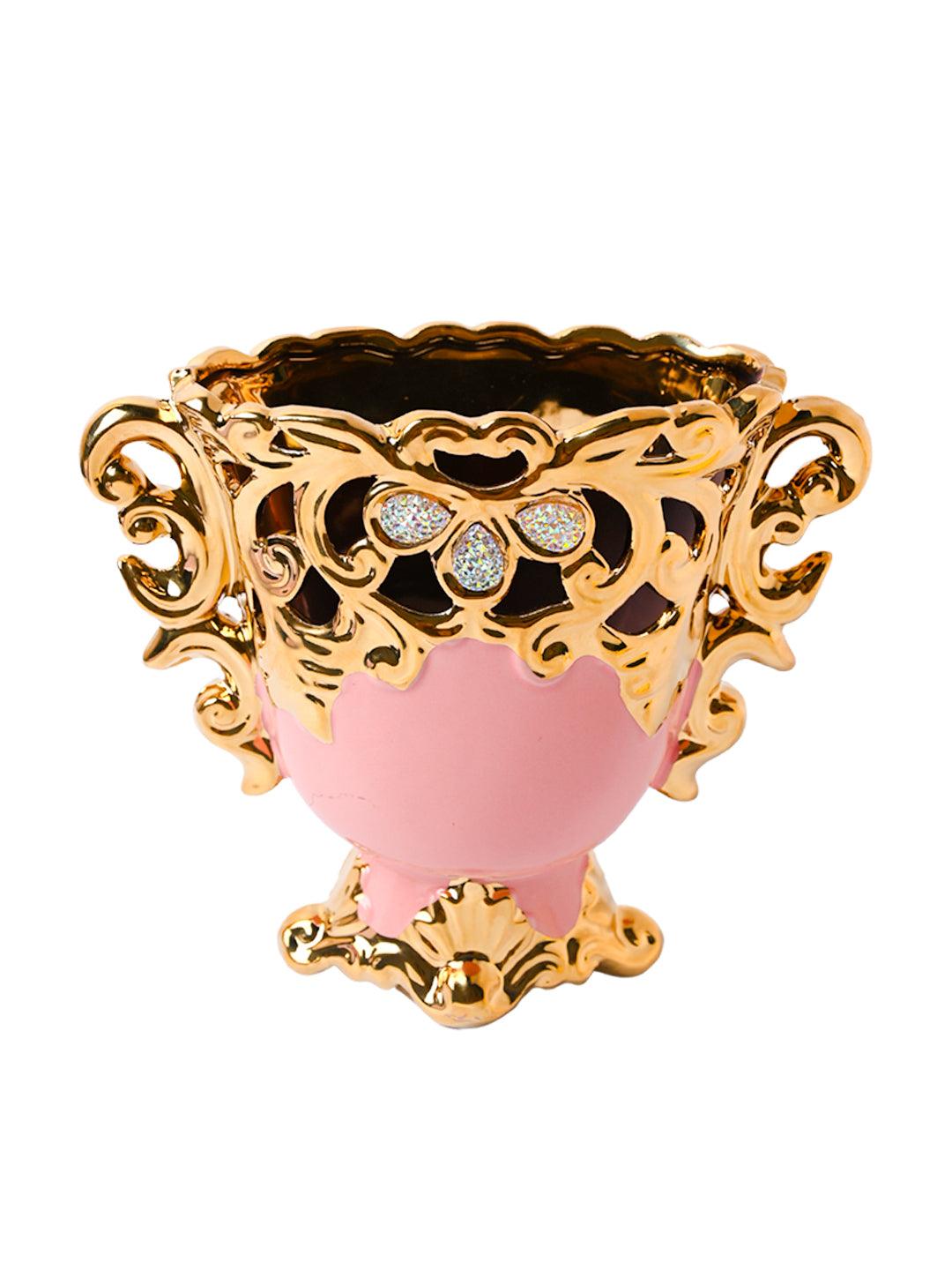 Vintage Trophy Cup Vase - MARKET99