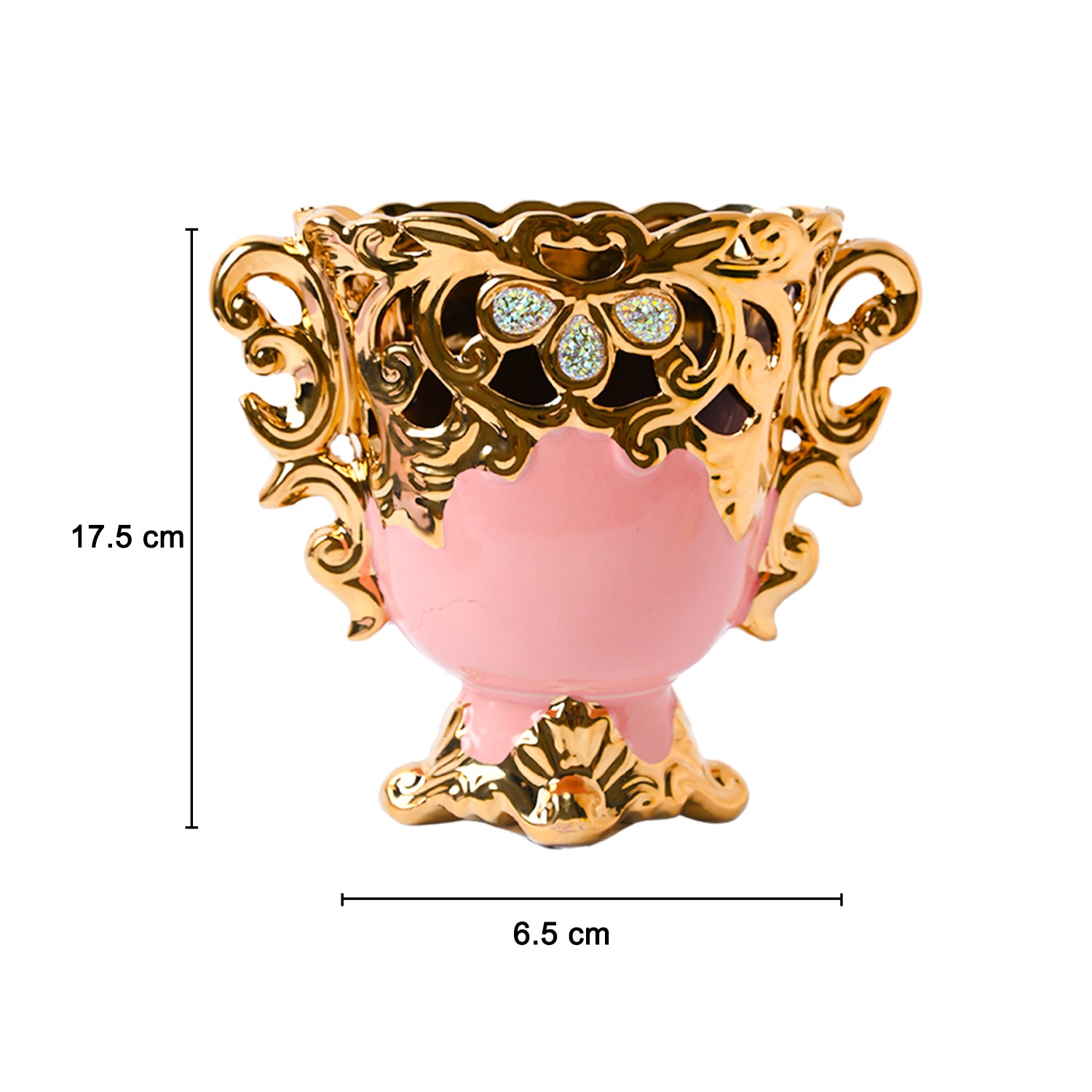 Vintage Trophy Cup Vase