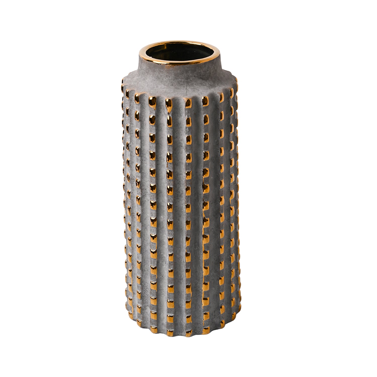 VON CASA Geometric Ceramic Vase