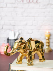 Golden Elephant Figurine - MARKET99